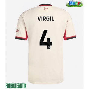 Liverpool Virgil van Dijk #4 Bortatröja 2025-26 Kortärmad